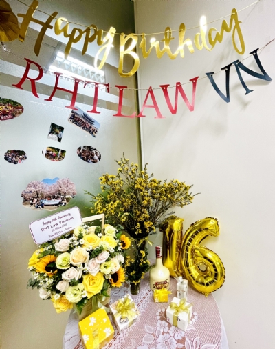 [28 March] RHTLAW VIETNAM CELEBRATES ITS 16TH ANNIVERSARY