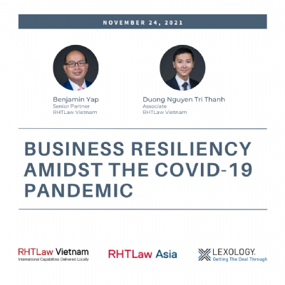 BUSINESS RESILIENCY ADMIST THE COVID-19 PANDEMIC