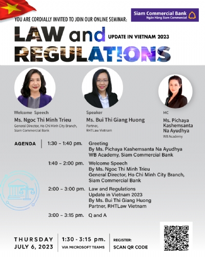 LAW & REGULATIONS UPDATE IN VIETNAM 2023