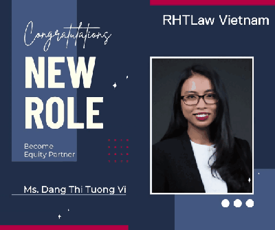 Vi Dang becomes Equity Partner of RHTLaw Vietnam